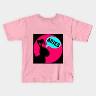 Astrology Sun Sign ARIES Kids T-Shirt